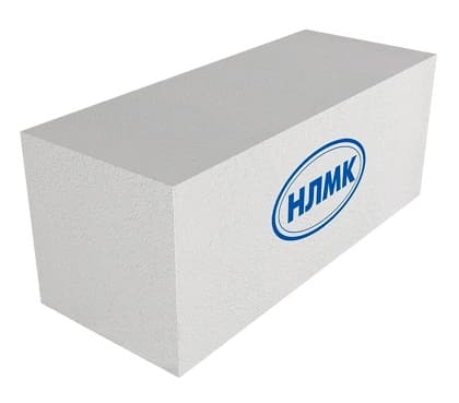 Блок газобетонный стеновой D500 B2,5 625х250х250 НЛМК